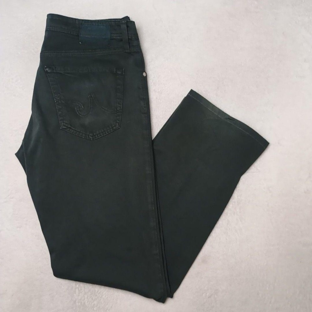 Adriano Goldschmied Pants Men 34x34 Gray Protege Straight Leg Chino 5 Pocket USA